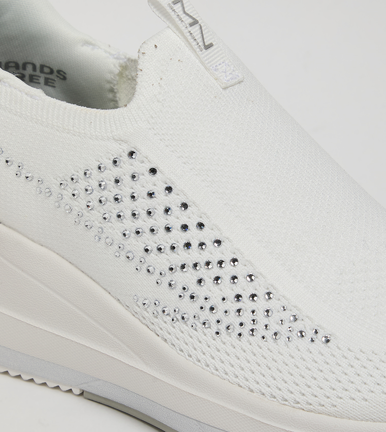 THE TRIPLE Embellished Slip-On Shoes
