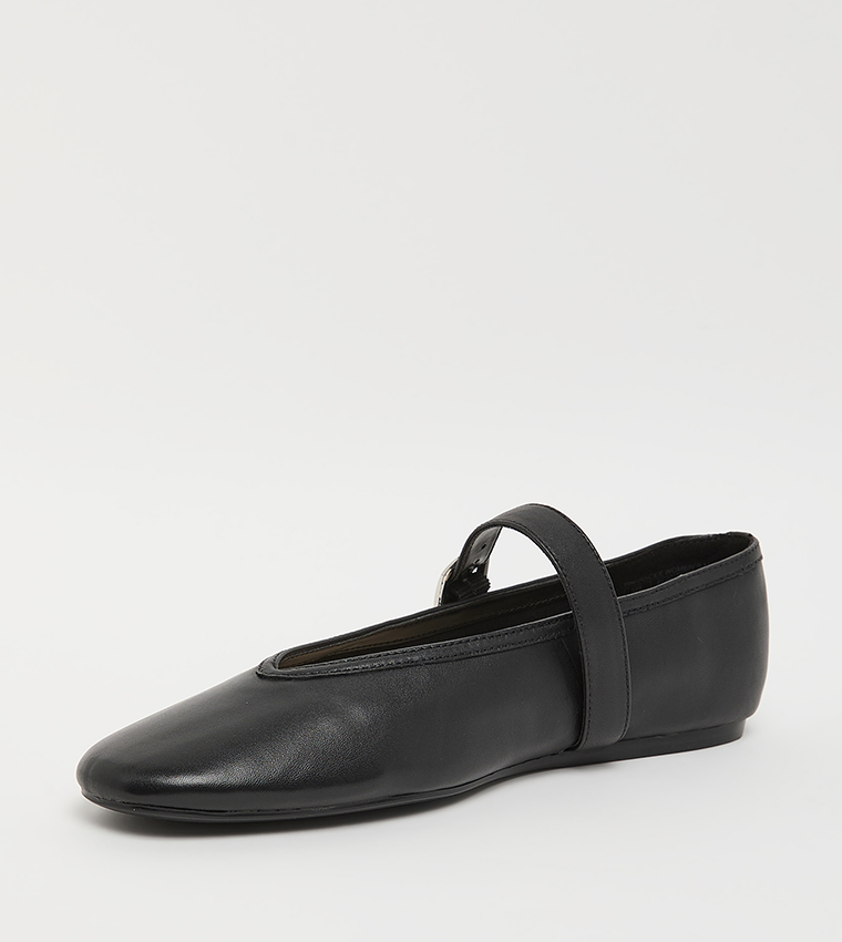 VANCEE Almond Toe Mary Jane Shoes