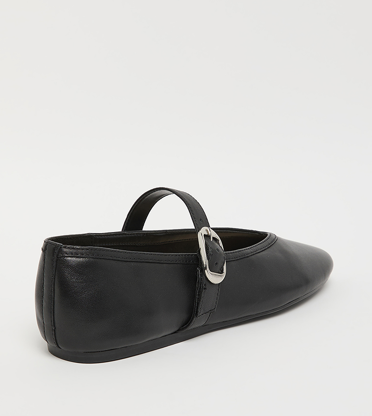 VANCEE Almond Toe Mary Jane Shoes