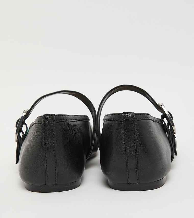 VANCEE Almond Toe Mary Jane Shoes