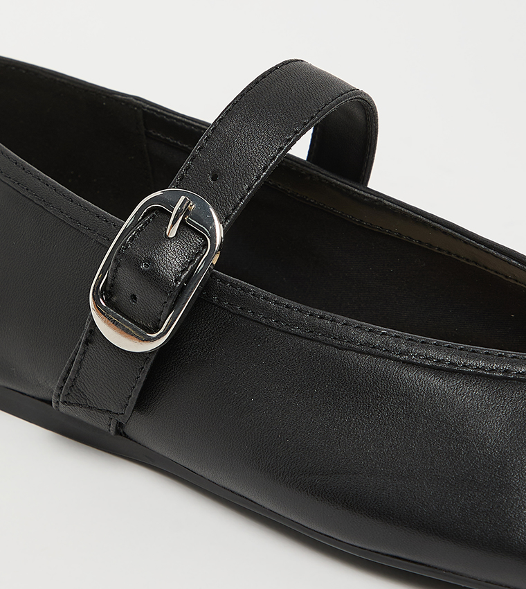 VANCEE Almond Toe Mary Jane Shoes