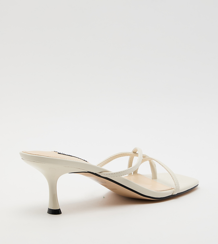 ANIREY Strappy Open Toe Heeled Sandals