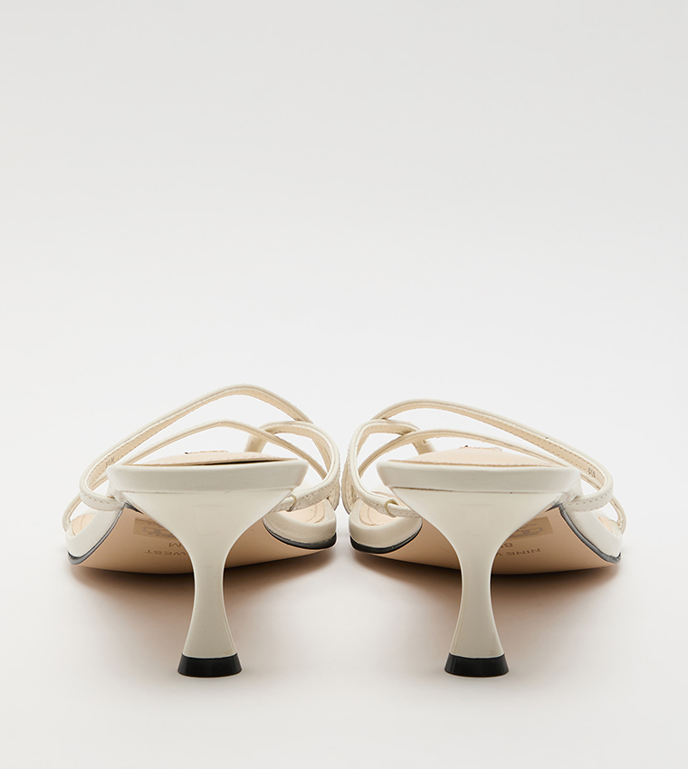 ANIREY Strappy Open Toe Heeled Sandals