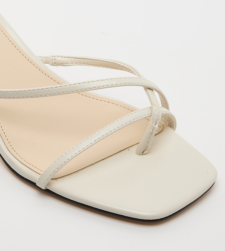 ANIREY Strappy Open Toe Heeled Sandals