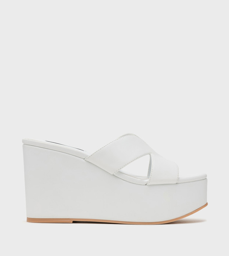 JUSTICE2.0 Solid Open Toe Wedge Sandals