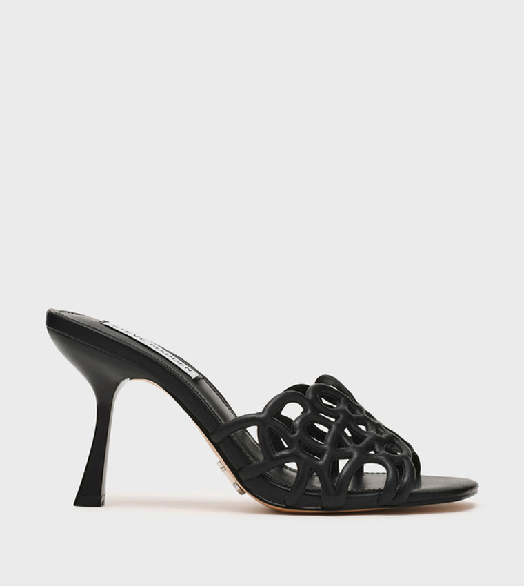 SEESAW Solid Open Toe Heeled Sandals