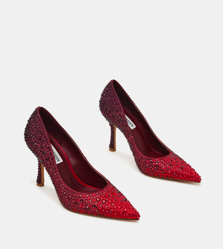 REFRAME Embellished Pointed Toe Pumps