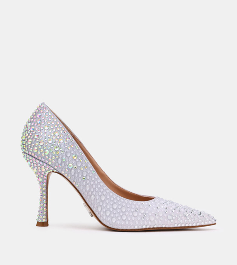 REFRAME Embellished Pointed Toe Pumps