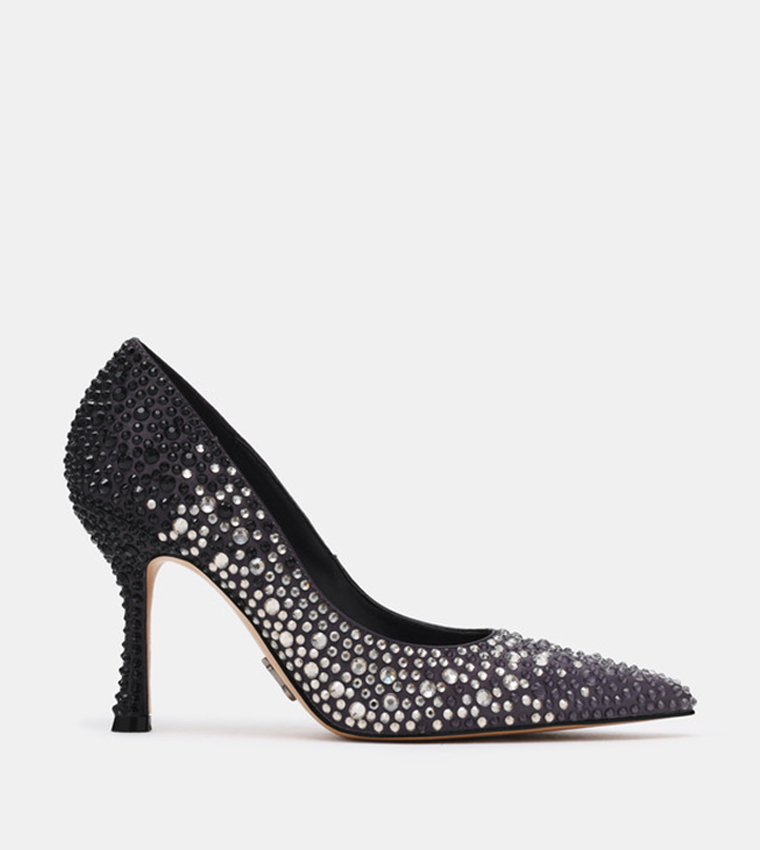 REFRAME Embellished Pointed Toe Pumps