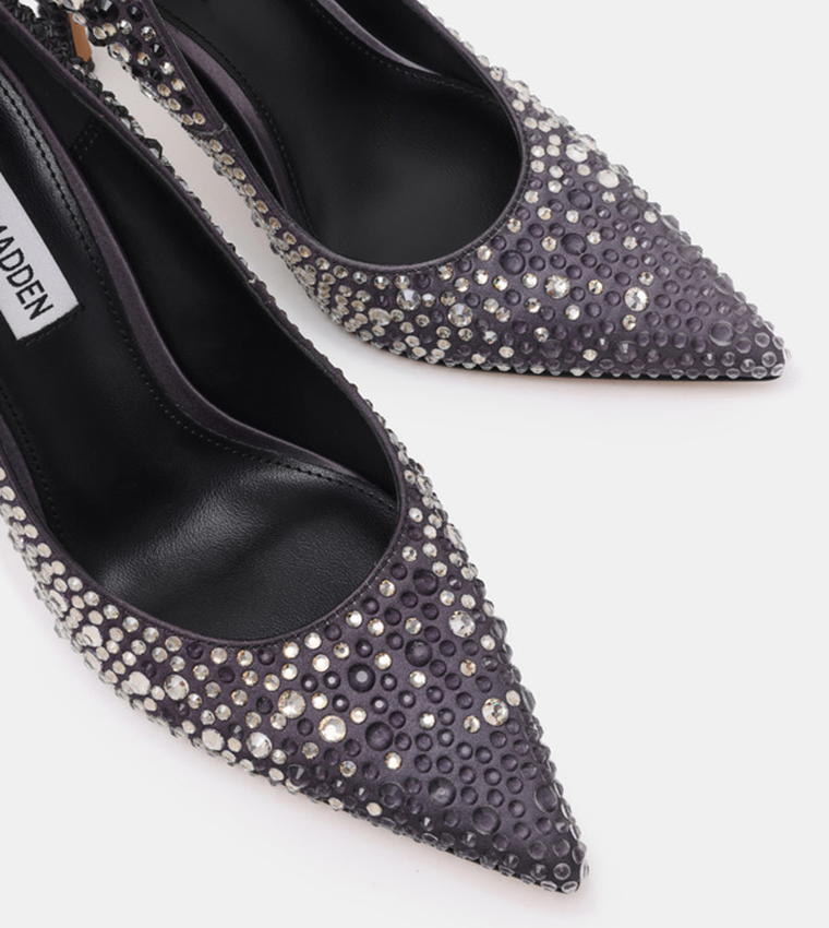 REFRAME Embellished Pointed Toe Pumps