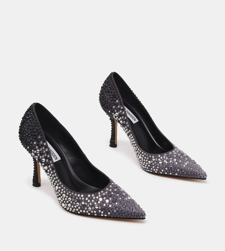 REFRAME Embellished Pointed Toe Pumps