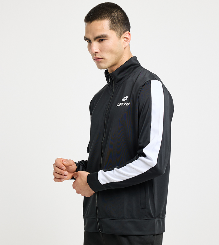 Logo Printed Zip-Through Jacket