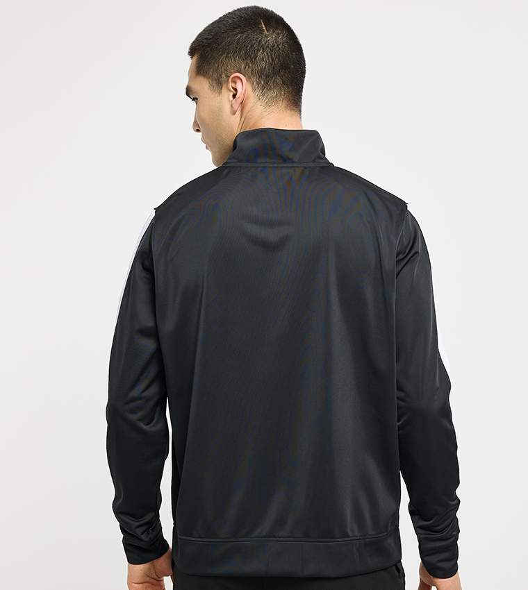 Logo Printed Zip-Through Jacket