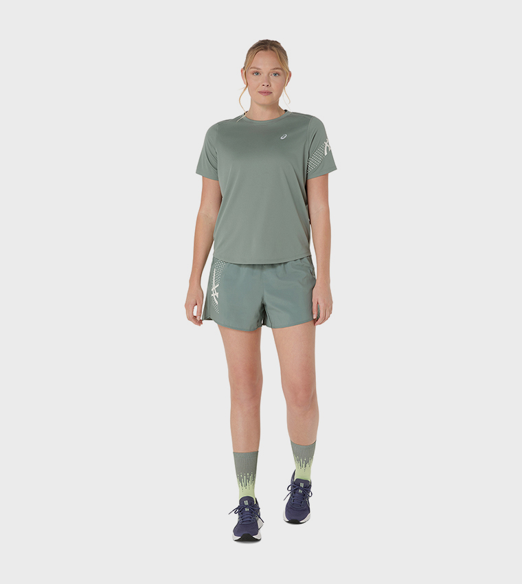 ICON Logo Printed 4" Active Shorts