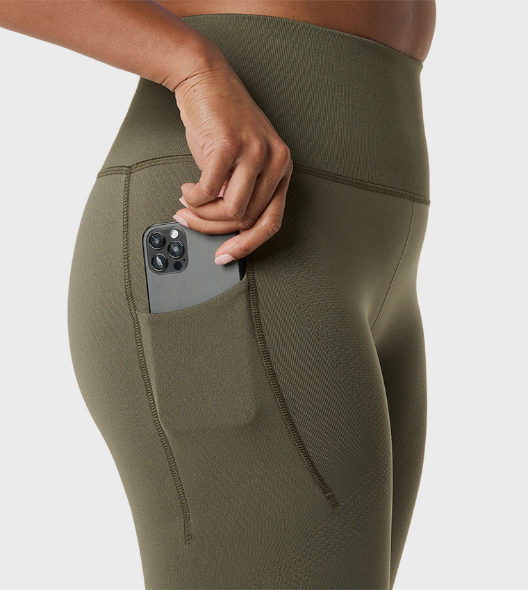 ROAD Logo Printed Seamless Tights