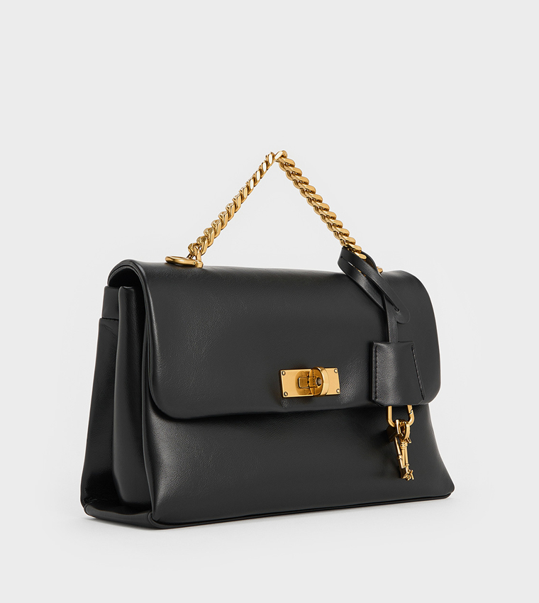 KERRY Twist Lock Crossbody Bag