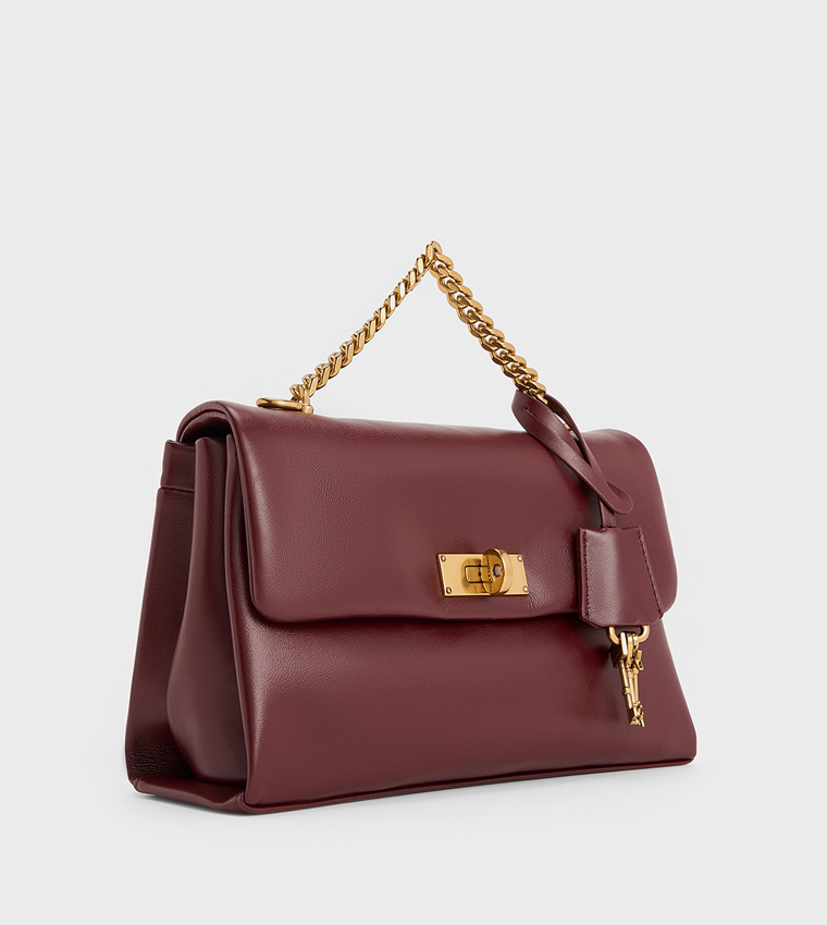 KERRY Twist Lock Crossbody Bag