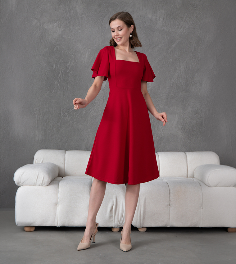 Lovebox  Midi Dresses - Red Maxi Dresses