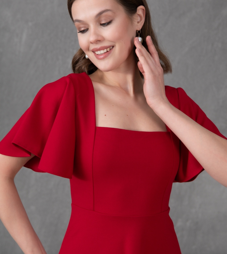 Lovebox  Midi Dresses - Red Maxi Dresses