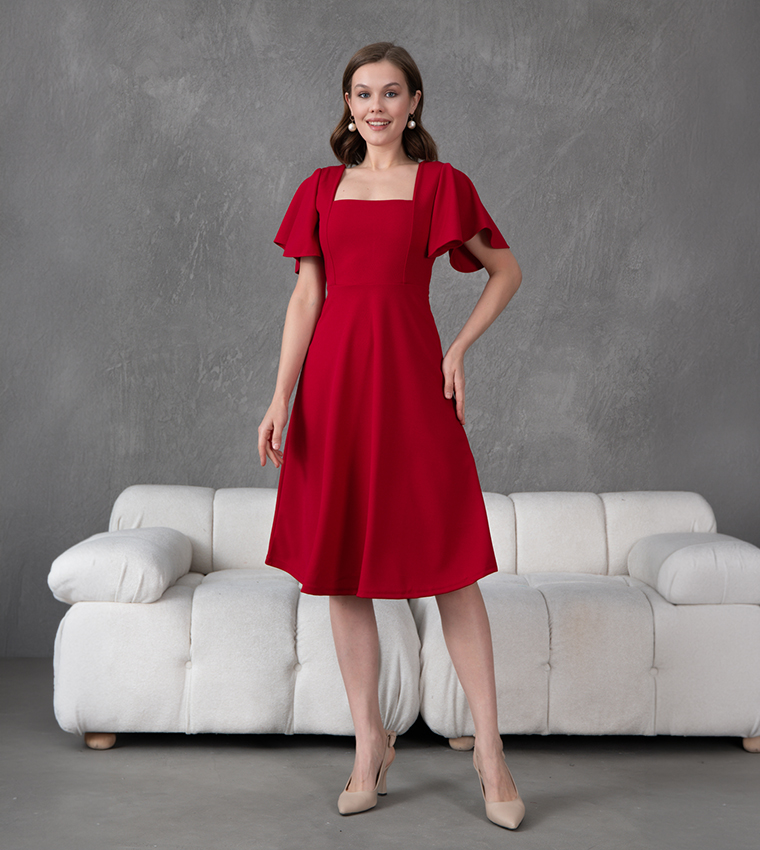 Lovebox  Midi Dresses - Red Maxi Dresses