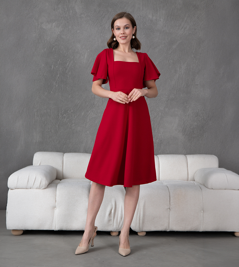 Lovebox  Midi Dresses - Red Maxi Dresses