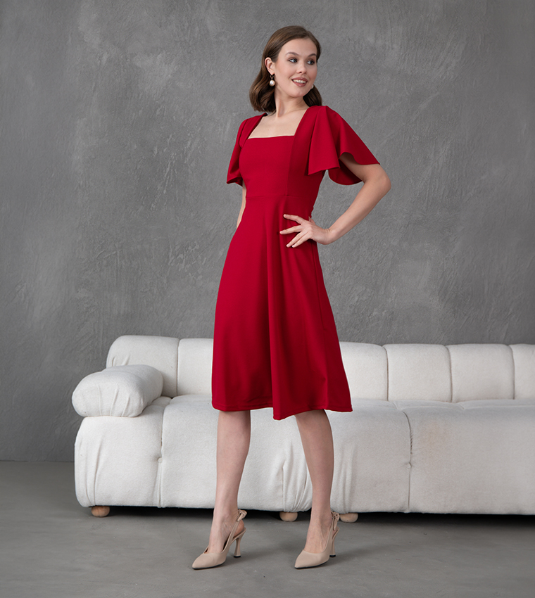 Lovebox  Midi Dresses - Red Maxi Dresses