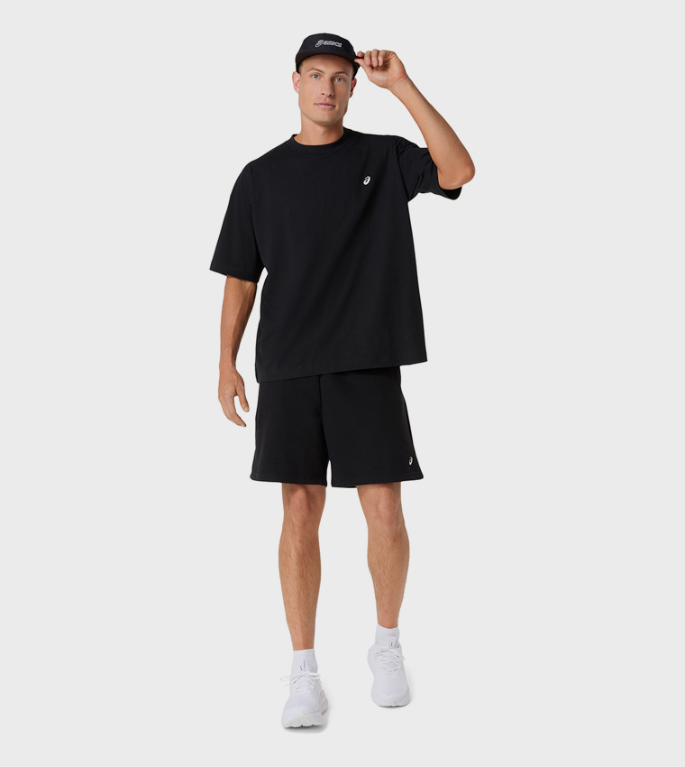 اسيكس  تيشيرتات وفانيلات  - أسود T-Shirts & Vests