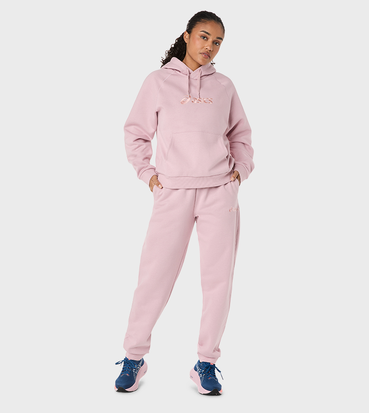 Logo Embroidered Fleece Joggers