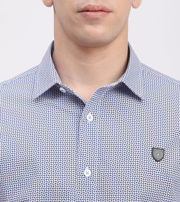 Patterned Long Sleeves Shirt