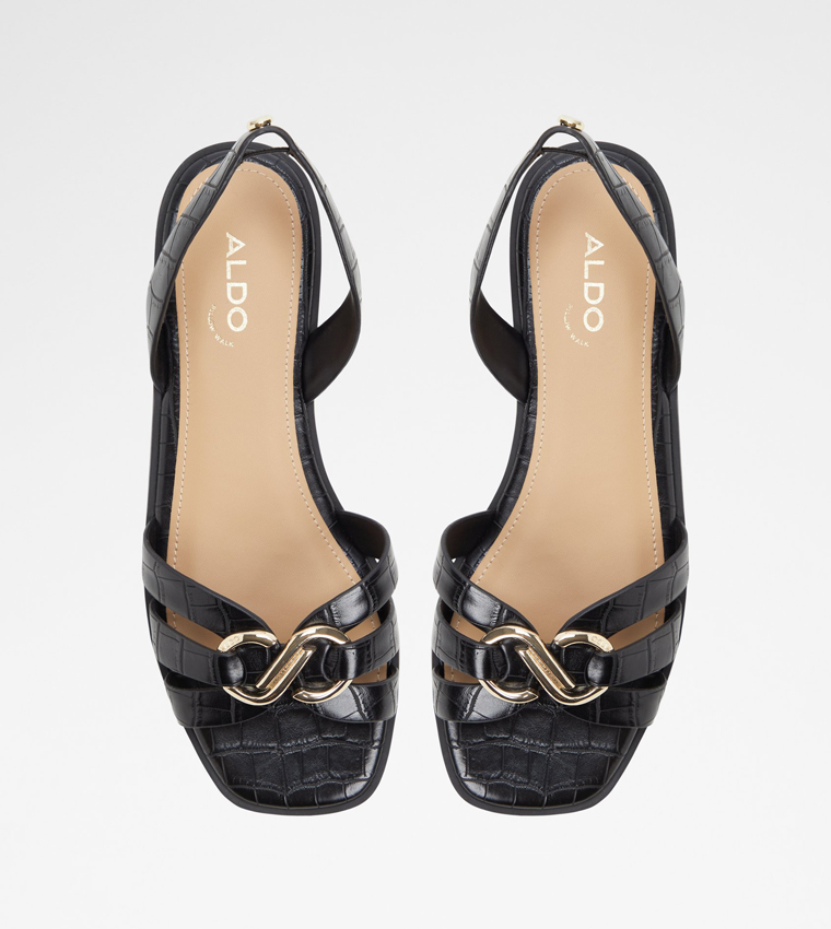 ألدو  الصنادل المسطحة - أسود Flat Sandals
