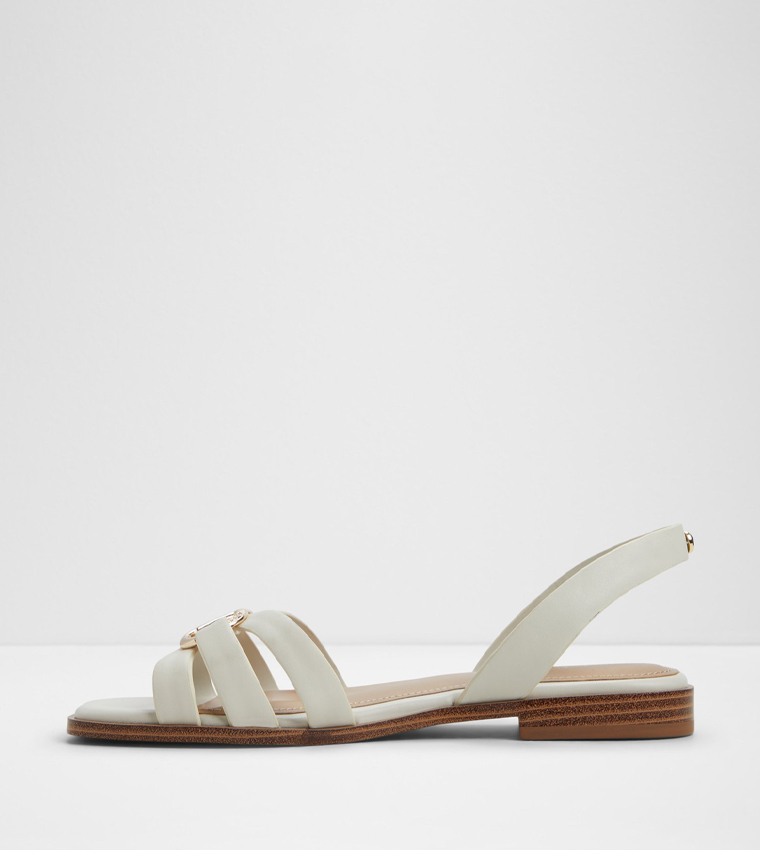 ألدو  الصنادل المسطحة - أبيض Flat Sandals