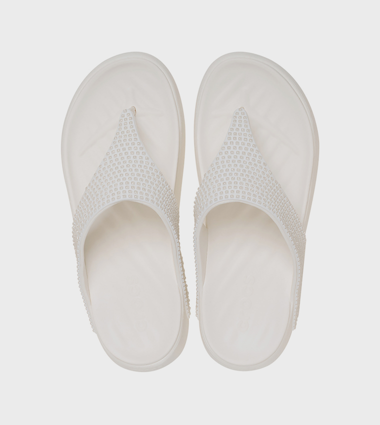 Crocs  Flip-Flops - Chalk Flip-Flops