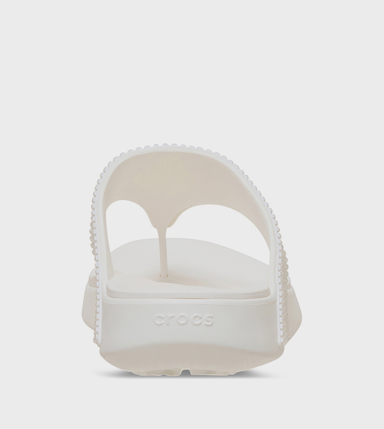 Crocs  Flip-Flops - Chalk Flip-Flops