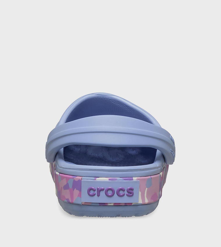 Toddlers' Crocband Glow Confetti Band Clog