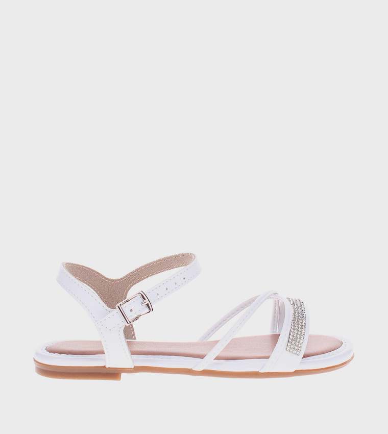 HUE Embellished Flat Sandals