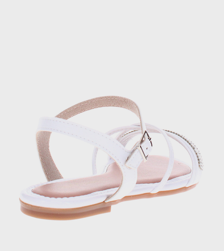 HUE Embellished Flat Sandals