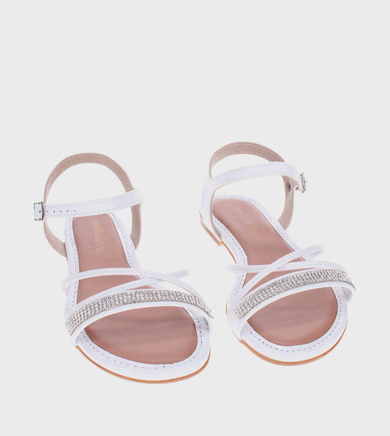 HUE Embellished Flat Sandals