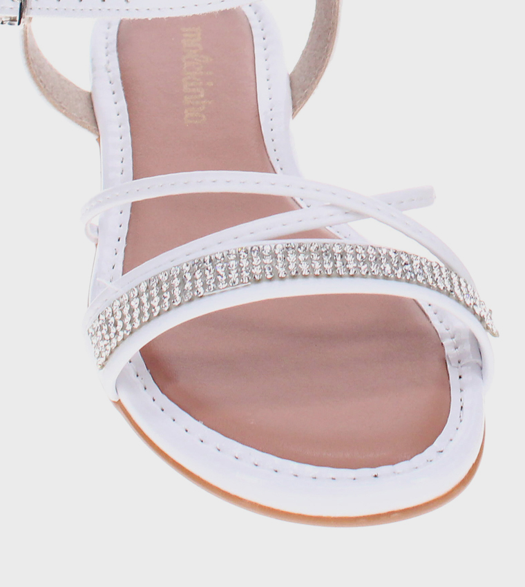 HUE Embellished Flat Sandals