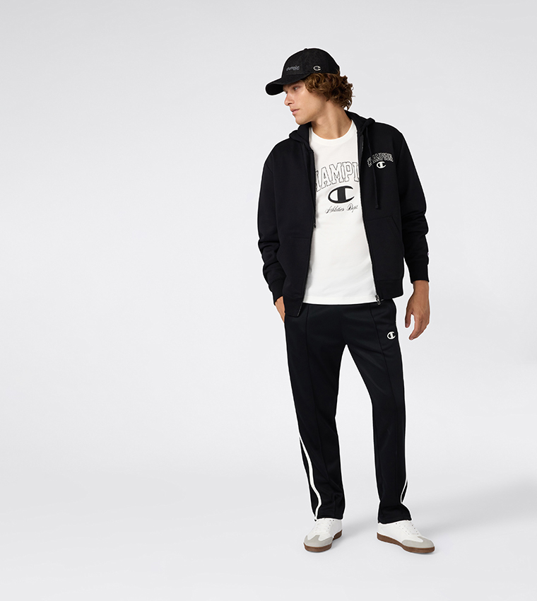 Logo Printed Drawstring Waist Sweatpants