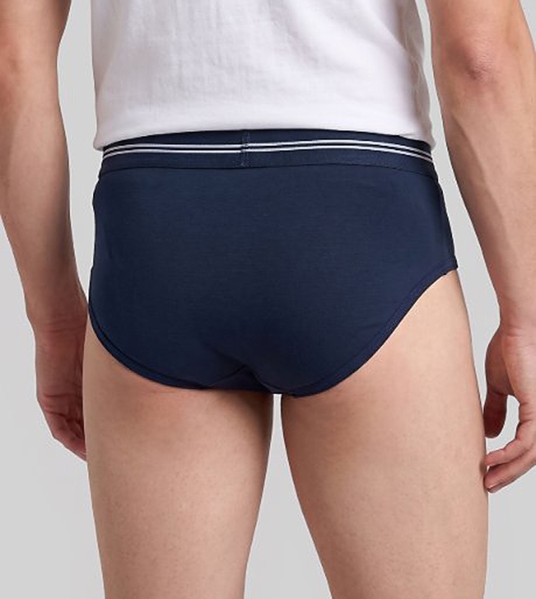 3 Pack Solid Briefs