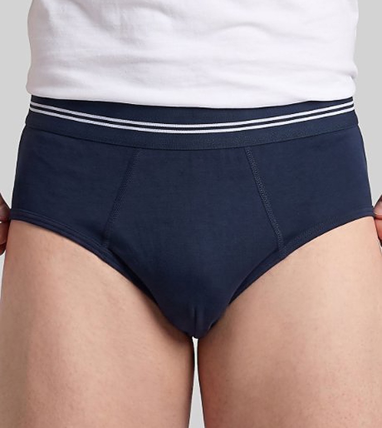 3 Pack Solid Briefs