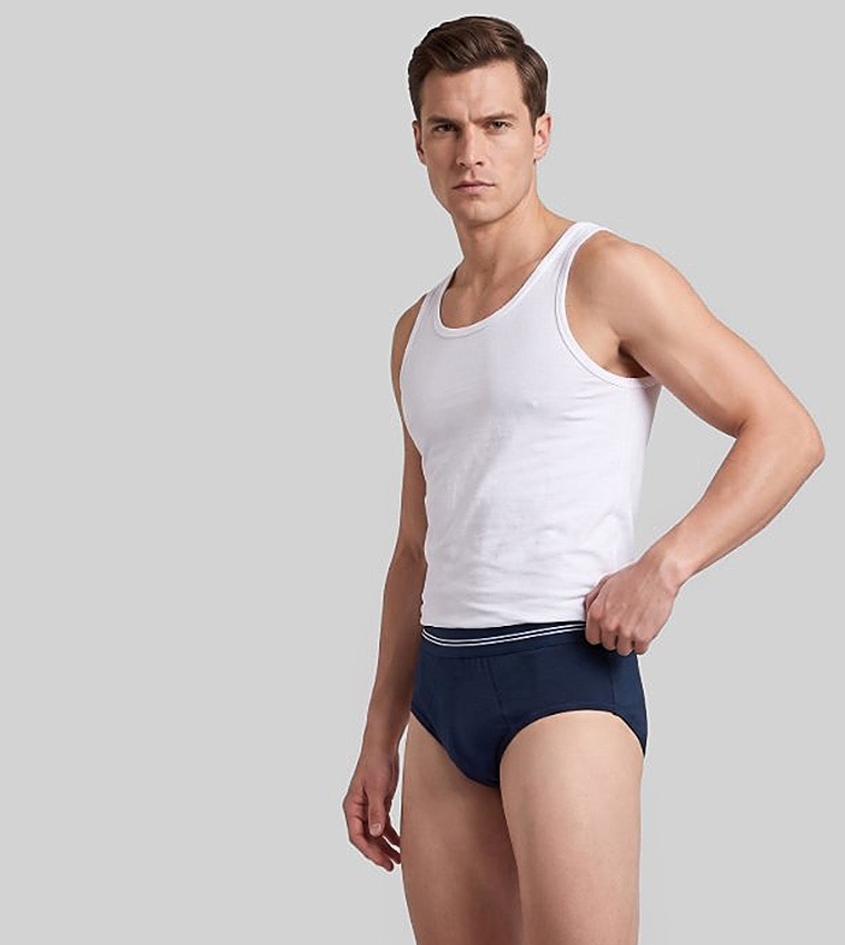 3 Pack Solid Briefs