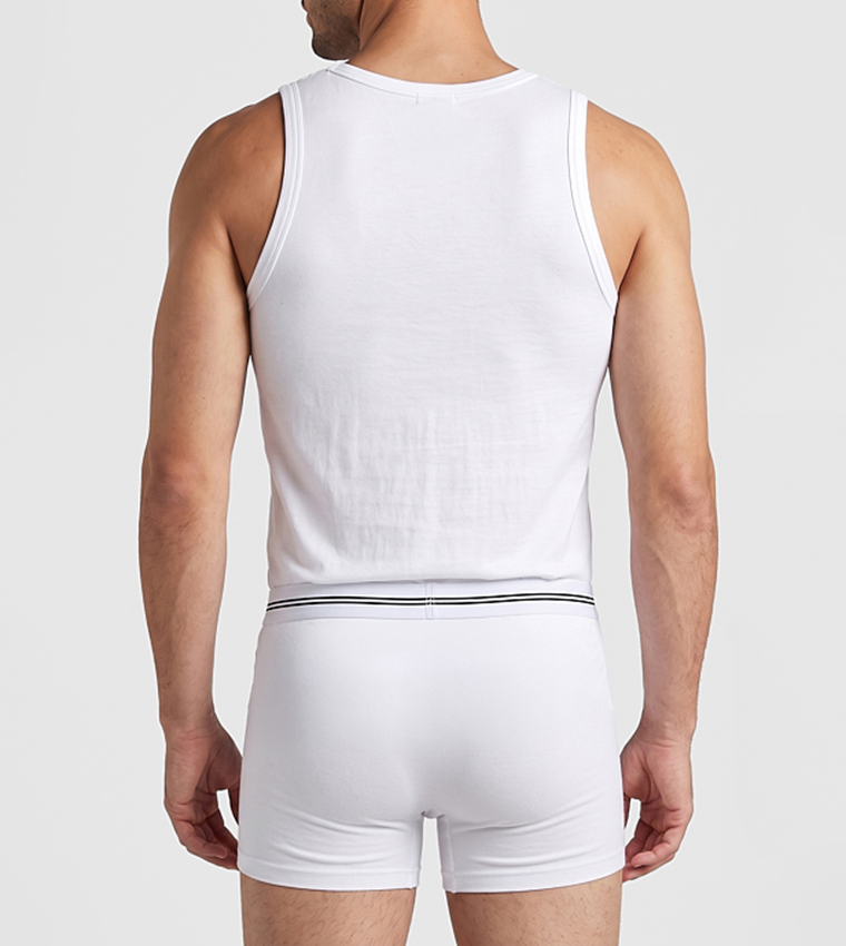 R&B  Trunks & Briefs - White Trunks & Briefs