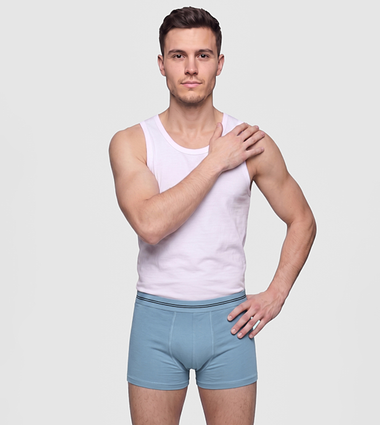 R&B  Trunks & Briefs - Blue Trunks & Briefs