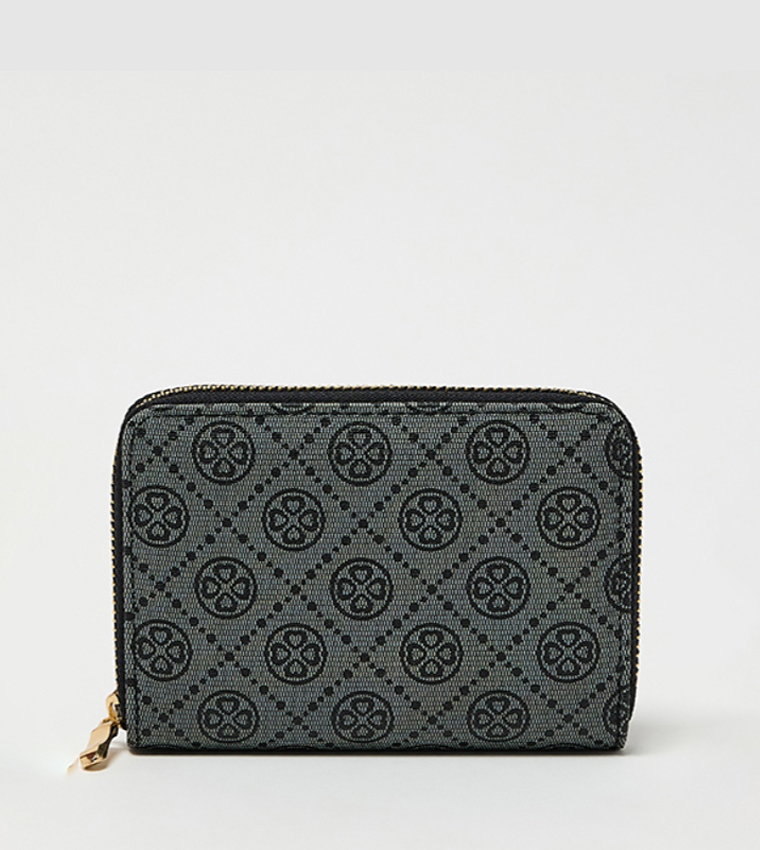 Patterned Medium Wallet