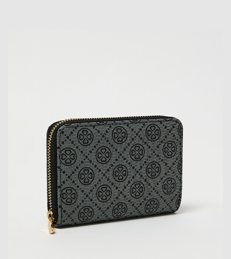 Patterned Medium Wallet