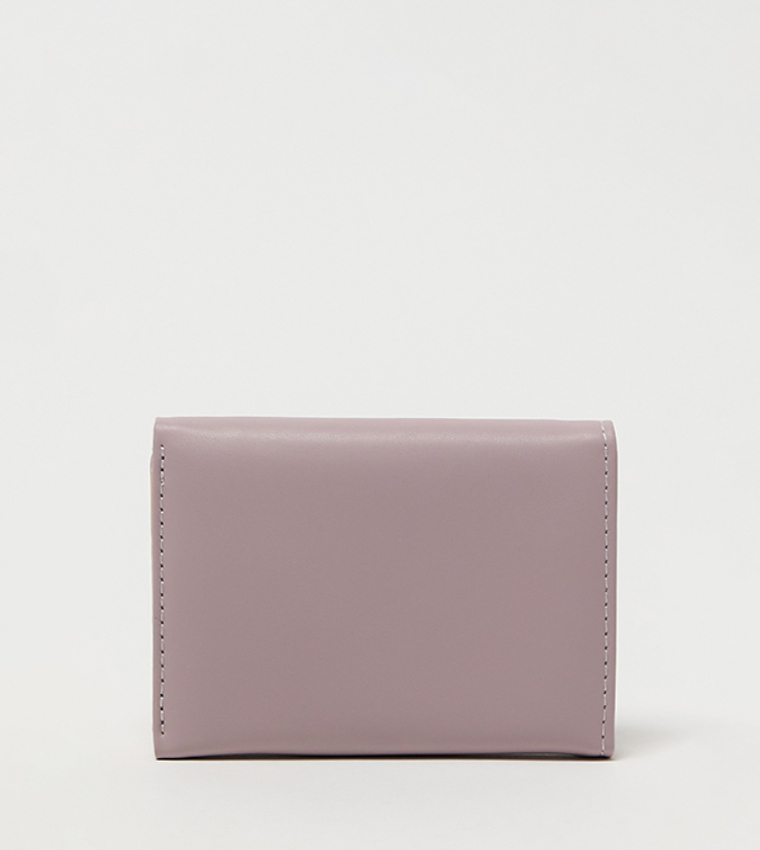 Patterned Flap Wallet