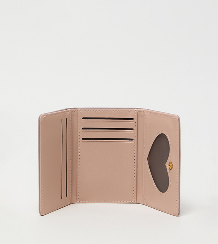 Patterned Flap Wallet