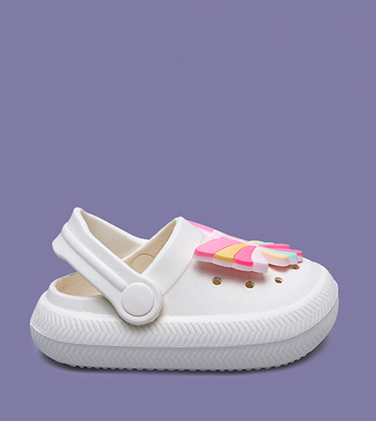 R&B  Clogs - White clogs