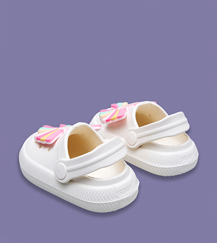 R&B  Clogs - White clogs
